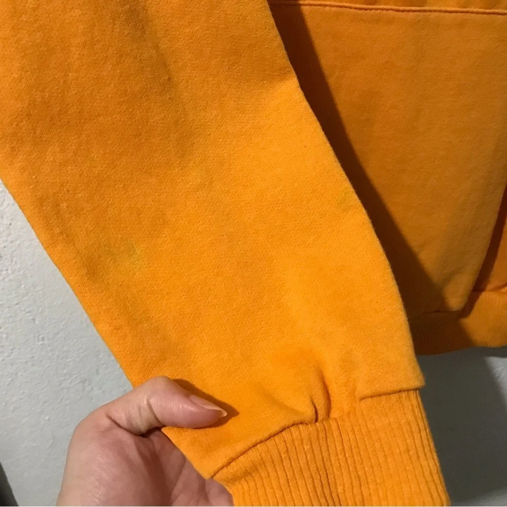 Rare Fresh Laundry We Came To Party (Size M) Alien Hoodie Orange Graphic Print